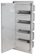 Zapuštěná rozvodnice s plechovými dvířky ERP12-4 48M (4x12) IP40 ETI 001101206