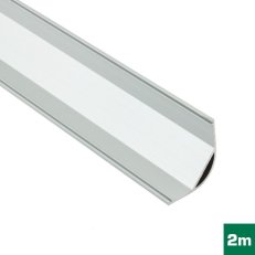 AL profil FKU95 L30/ML30 pro LED, bez plexi, 2m, elox FK TECHNICS 4738312