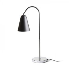 GARBO stolní černá chrom 230V E27 28W RENDL R12675