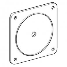 Schneider KZ62 Vario gumové těsnění 60x60mm pro V3,V4
