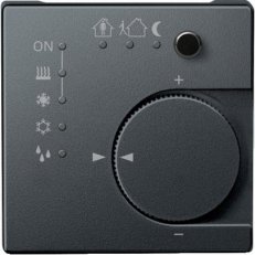 KNX řídicí modul pokojové teploty, Antracit, System M SCHNEIDER MTN616814