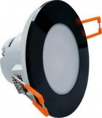 Vestavné LED svítidlo typu downlight LED BONO-R Black 8W WW 560lm
