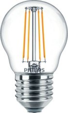 LED žárovka PHILIPS CorePro LEDLuster ND 4.3-40W E27 827 P45 CL G