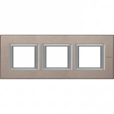 Legrand HA4802M3HNX BTAX Rámeček2+2+2 HOR. TITAN BROU