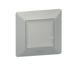 Valena Life with Netatmo - spínač s možností stmívání, hliník LEGRAND 752384