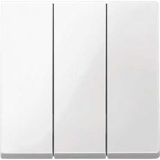 Merten Kryt spínače trojnásobného, System M, Polar SCHNEIDER MTN312619