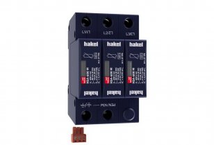 Svodič rázového přepětí HSA-600/3+0 M S SPD typ 2+3 HAKEL 27559