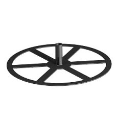 OBO F-FIX-B10 Základna, pro FangFix, 10kg, Polypropylén, PP