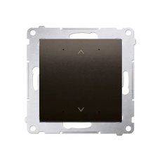 Ovladač tlačítkový SHUTTER [Wi-Fi] 2x5A, 230V, hnědá matná metalizované