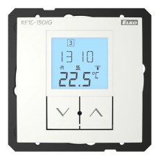 Bezdrátový regulátor teploty (polosestava bílá) RFTC-150/G bílá ELKO EP
