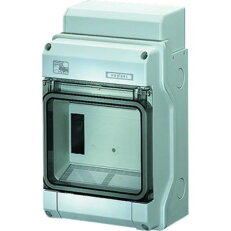 KV 90-Jističová skříň polykarbonát 6 modulů (6x18 mm), IP65 HENSEL KV PC 6106