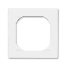 LEVIT Jednorámeček s otvorem 55x55 bílá/bílá ABB 3901H-A05510 03