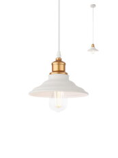 Závěsné svítidlo SPINNER SU 1X42W E27 SAND WH + GOLDEN REDO 01-1293