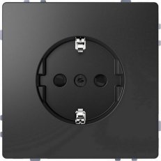 Zásuvka Merten D-Life 250V/16A SCHUKO šroubová Antracit SCHNEIDER MTN2400-6034