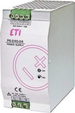 Napájecí zdroj PS-240-25 100-240V AC/140-340VDC 10A 24-28V DC 240W ETI 004656683