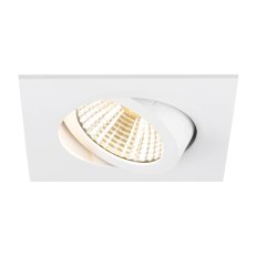 NEW TRIA 68 stropní vestavné svítidlo 3000K 38° IP 20 čtvercové bílá SLV 1007397
