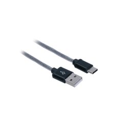 USB-C kabel, USB 2.0 A konektor - USB-C 3.1 konektor, blistr, 2m SOLIGHT SSC1602