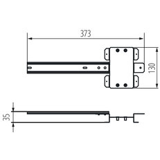 Adaptér KMCCB125 DIN DB18, KANLUX 36288