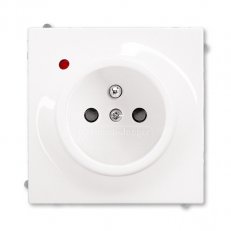 ABB 5599B-A0235774 Zásuvka 1násobná s ochraným kolíkem,s ochranou před přepětím