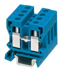 MBK 2,5/E BU Průchozí miniaturní svornice 1414019