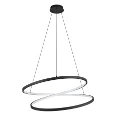 Závěsné svítidlo LED d700 černá 42W EGLO 901138