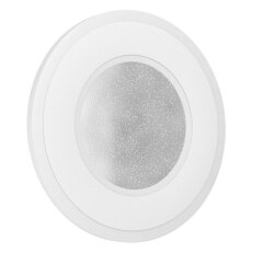 Nástěnné svítidlo MACCHIONI LED d200 bílá/třpyt 12W IP20 EGLO 901231