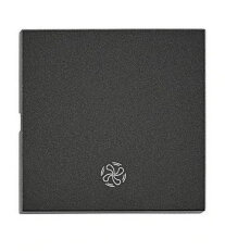 Kryt spínačů a ovladačů, symbol ventilátor, antracit SCHRACK EV112306--