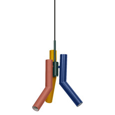 Závěsné svítidlo Decor Straw Pendant 3XE27 Multicolor LEDVANCE 4058075838789