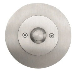 Tlačítko ETA S 102, nerez ocel, IP 44, kruh: 90mm GROTHE 55912