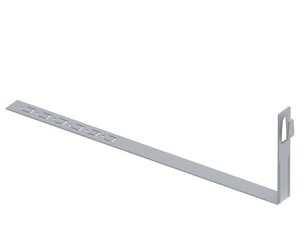 Držák vedení s příchytkou pod střešní krytinu L415 rovný drát 8mm StZn 415812
