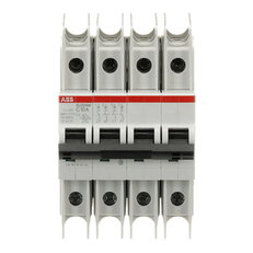ABB SU204M-C10 jistič char. C 10kA 10A 4P  dle UL489 a CSA 22.2 No. 5