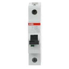 Jistič S201-C63, 1F, 63A, char. C, 6kA, ABB 2CDS251001R0634
