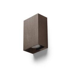 CAPRI RC nástěnná česaný bronz 230V GU10 2x9W RENDL R14418