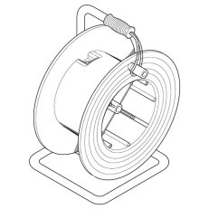 Prázdný kabelový buben ROLLER 330 standardní SCAME SC92062