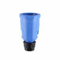 Zásuvka spojovací elamidová 3x2,5mm2, modrá IP44 (1579052) ABL 100000090