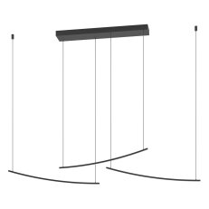 Závěsné svítidlo VILLEGGI LED-CCT 22W IP20 černá EGLO 902166