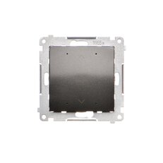 Ovladač žaluzií skupinový, 8A, antracitová metalizovaná DEZ1G.01/48