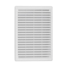 Mřížka větrací bílá se síťovinou - krytka 100x100 mm HACO HC0307