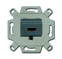 Zásuvka komunikační přímá HDMI (0230-0-0432) šedá 2CKA000230A0432 ABB
