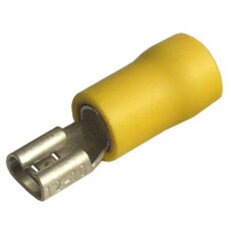 Objímka plochá poloizolovaná, průřez 4-6mm2/2,8x0,8mm PVC (GF-F308) OPP 6-28