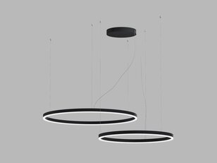 Závěsné svítidlo LED2 CIRCLE SET 2 P-Z, B TRIAC 104W 2700K/3000K/4000K černá