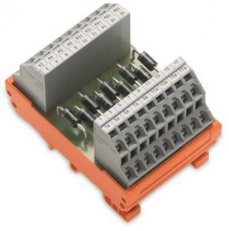 Součástkový modul s diodou S 9 ks Dioda 1N5408 WAGO 289-105