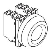 KP6-40B-11 RobustTlačitko černé 1/1 ABB 1SFA616105R4076