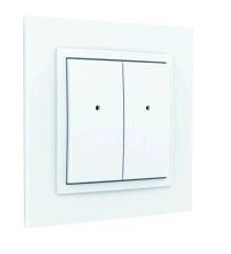 Nástěnný bezdrátový ovladač 4 tlačítka (bílý) RFWB-40/G ELKO EP 8595188140607