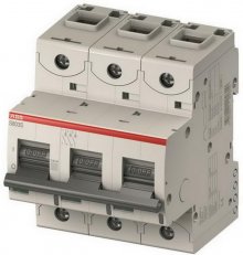 S803C-K80 jistič 3P char. K 80A s klecovou svorkou Icu 25kA ABB 2CCS883001R0627