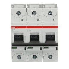 S803N-B20 jistič 3P char. B 20A s klecovou svorkou Icu 36kA ABB 2CCS893001R0205