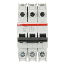 S203MR-K40 jistič char. K Icu: 10kA 40A 3p UL 1077 ABB 2CDS273437R0557