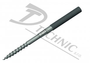Vrut kom 8x180 Vrut kombi 8x180 - k PV clic DT TECHNIC 400147