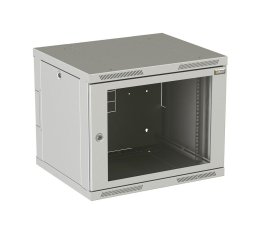 SENSAD-15U-65-11-G Rozvaděč nástěnný SENSA DUO 15U 500mm, dveře sklo,RAL 7035