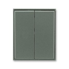 Kryt vypínače dělený 3558E-A00652 34 antracitová Time ABB